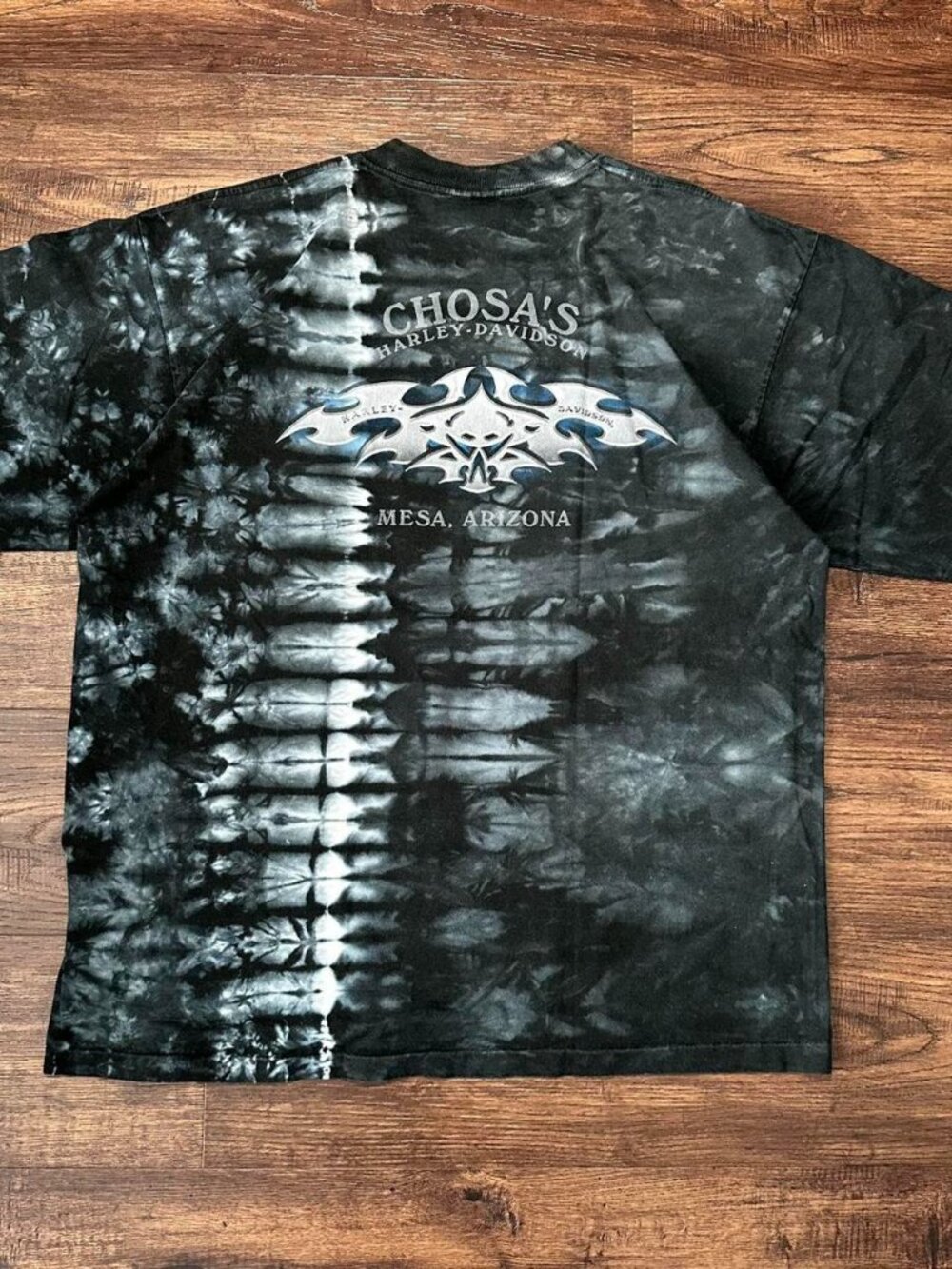HARLEY DAVIDSON BLACK TIE DYE ARIZONA MESA TEE XL